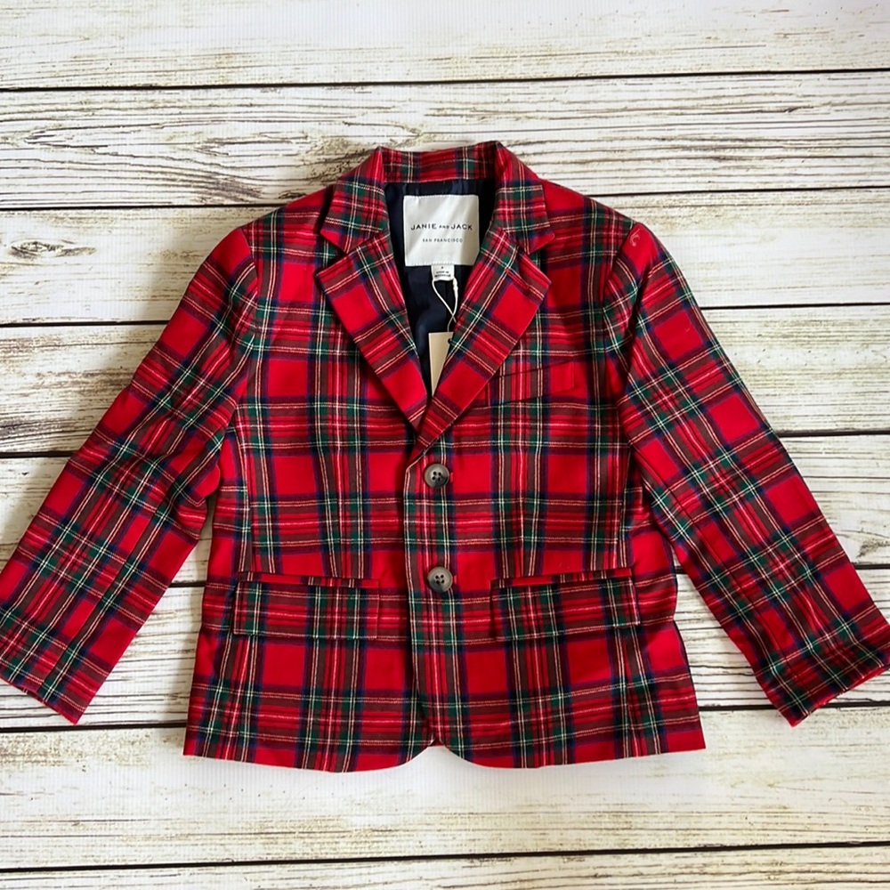 Janie and Jack holiday blazer